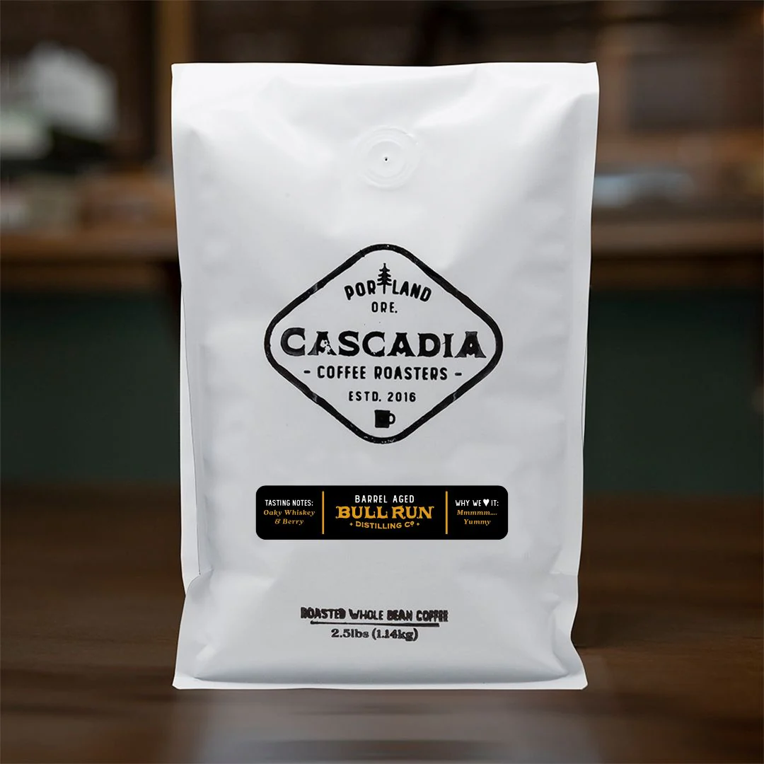 BULL RUN BARREL AGED COFFEE - RYE-FINISHED OAK BARREL - Image 4